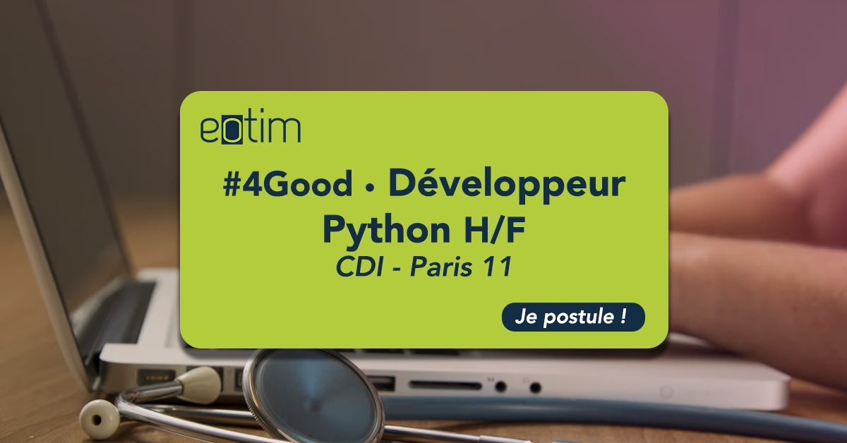 #4Good • Développeur Python H/F