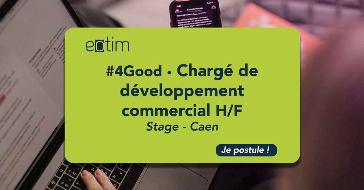 #4Good • Stage Chargé de développement commercial H/F