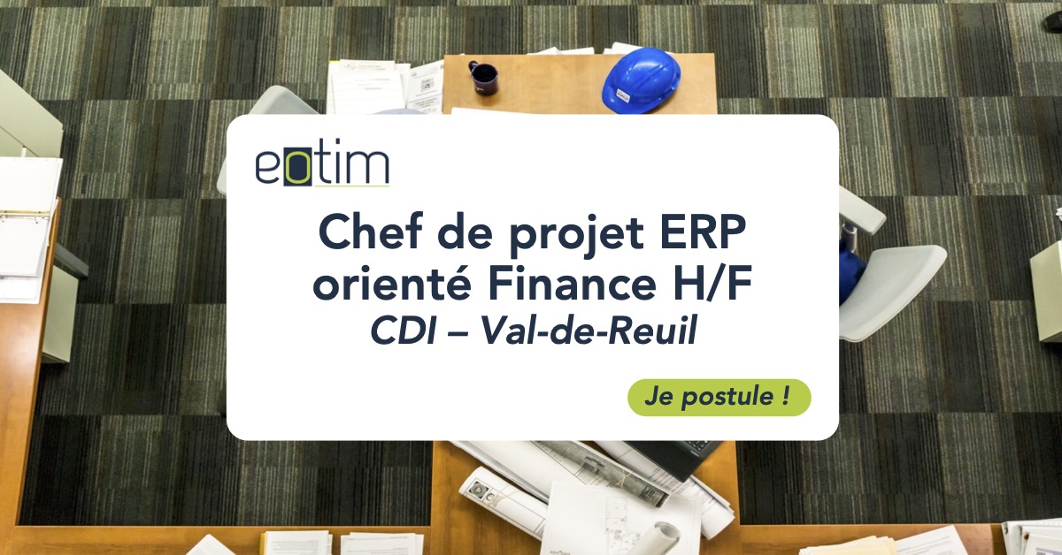 Chef de projet ERP orienté Finance H/F