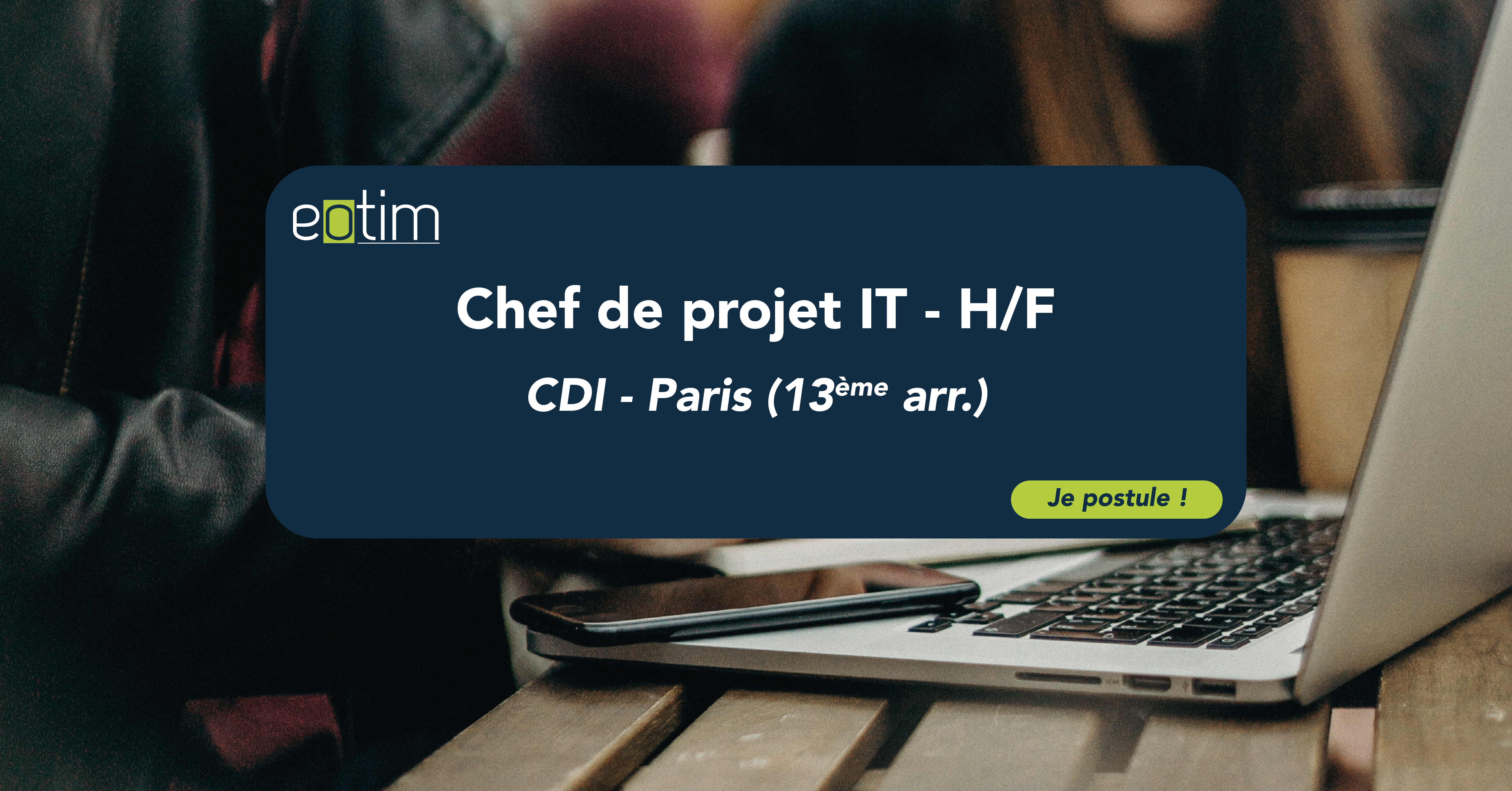 Chef de projet IT - H/F