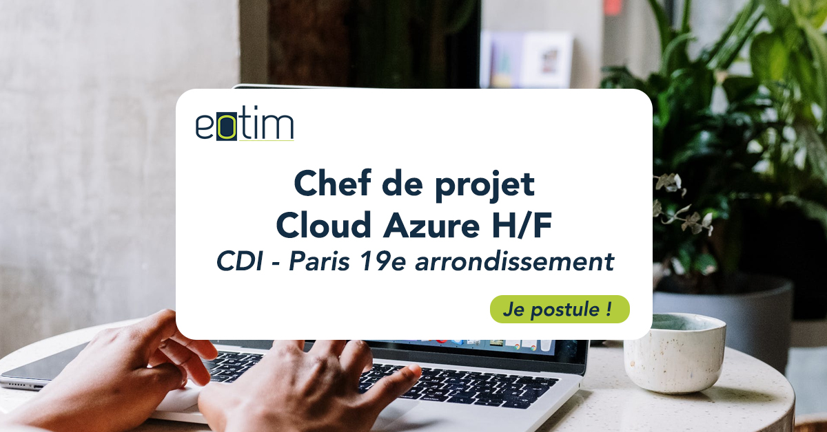 Chef de projets Cloud Azure H/F