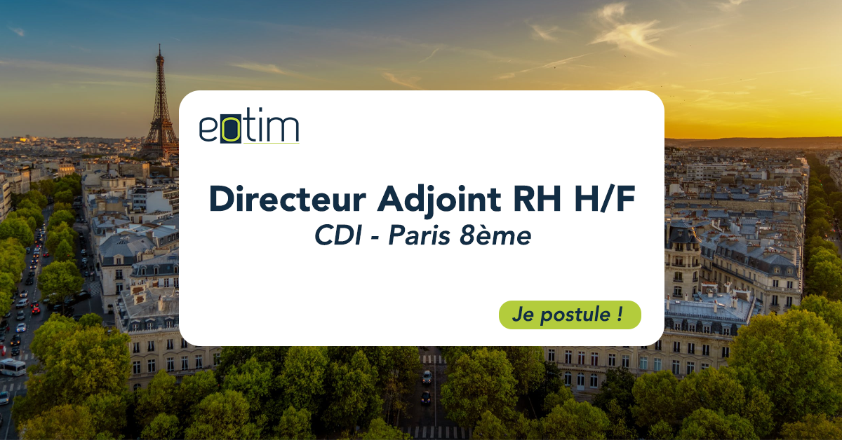 Directeur Adjoint RH H/F