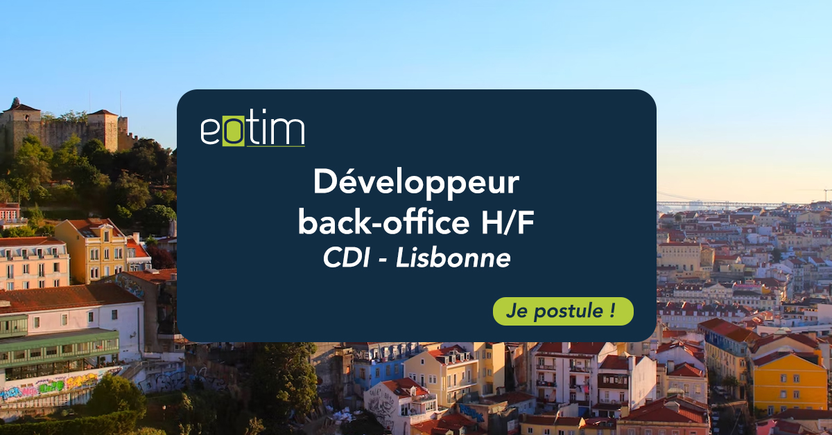 Développeur back-office H/F