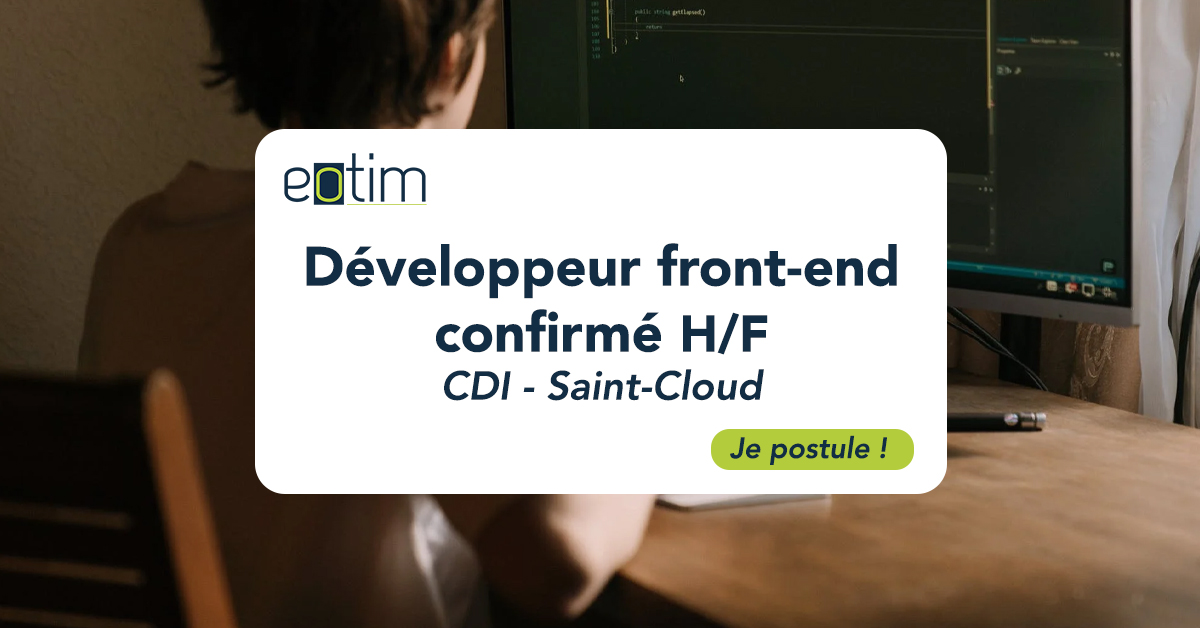 Développeur front-end H/F