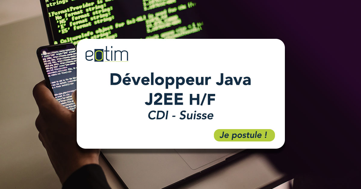 Développeur Java J2EE H/F