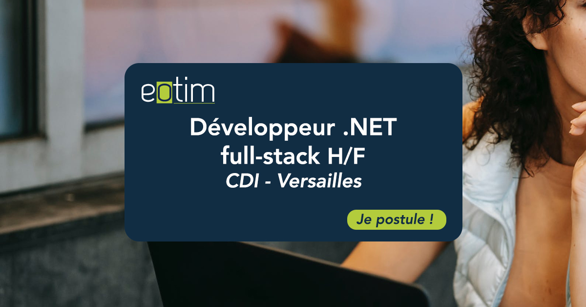 Développeur .NET full-stack H/F