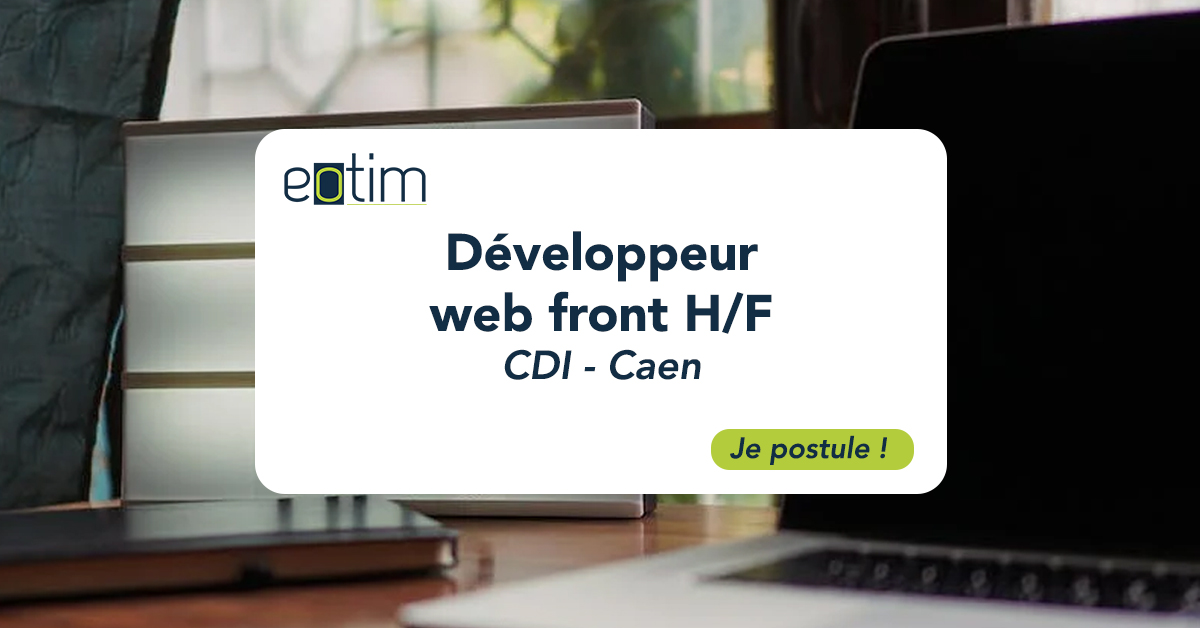 Développeur web front-end H/F