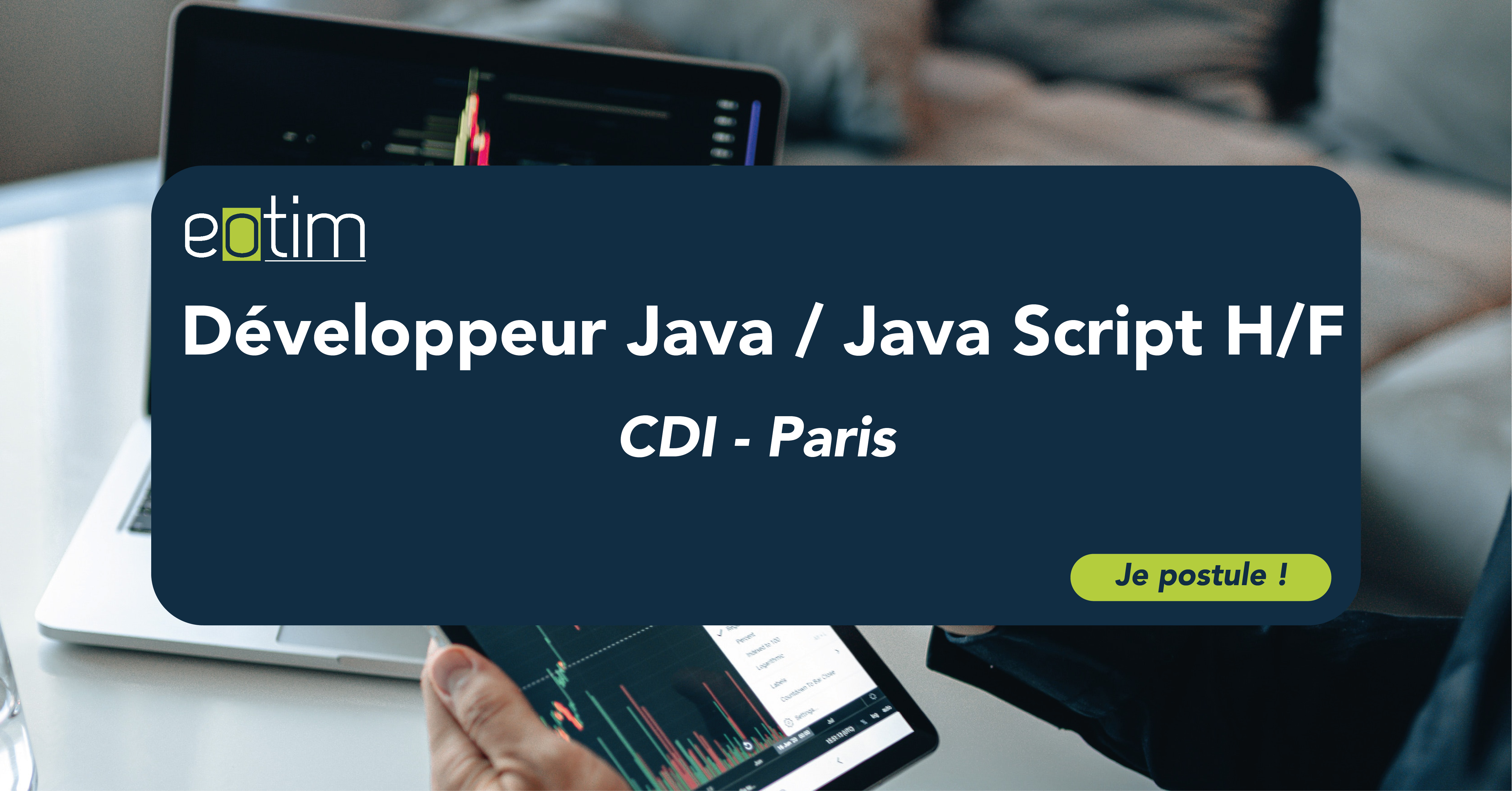 Ingénieur-Développeur Java/ Java Script - H/F