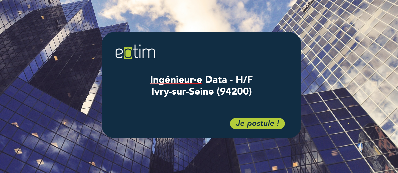 Ingénieur·e Data - H/F