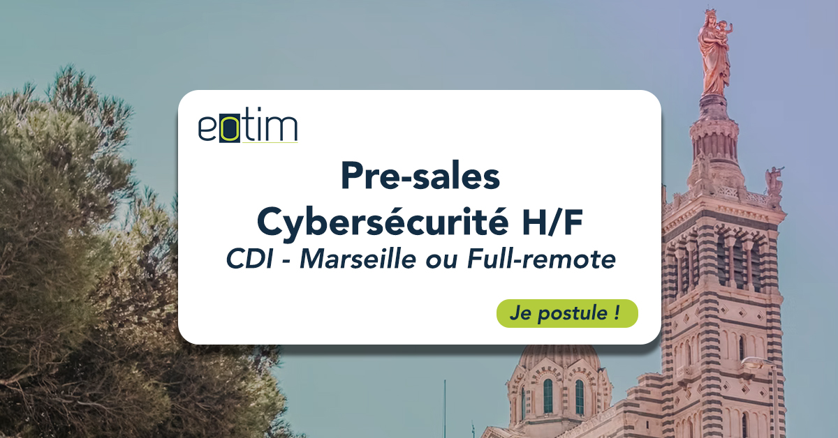 Pre Sales Cybersécurité H/F