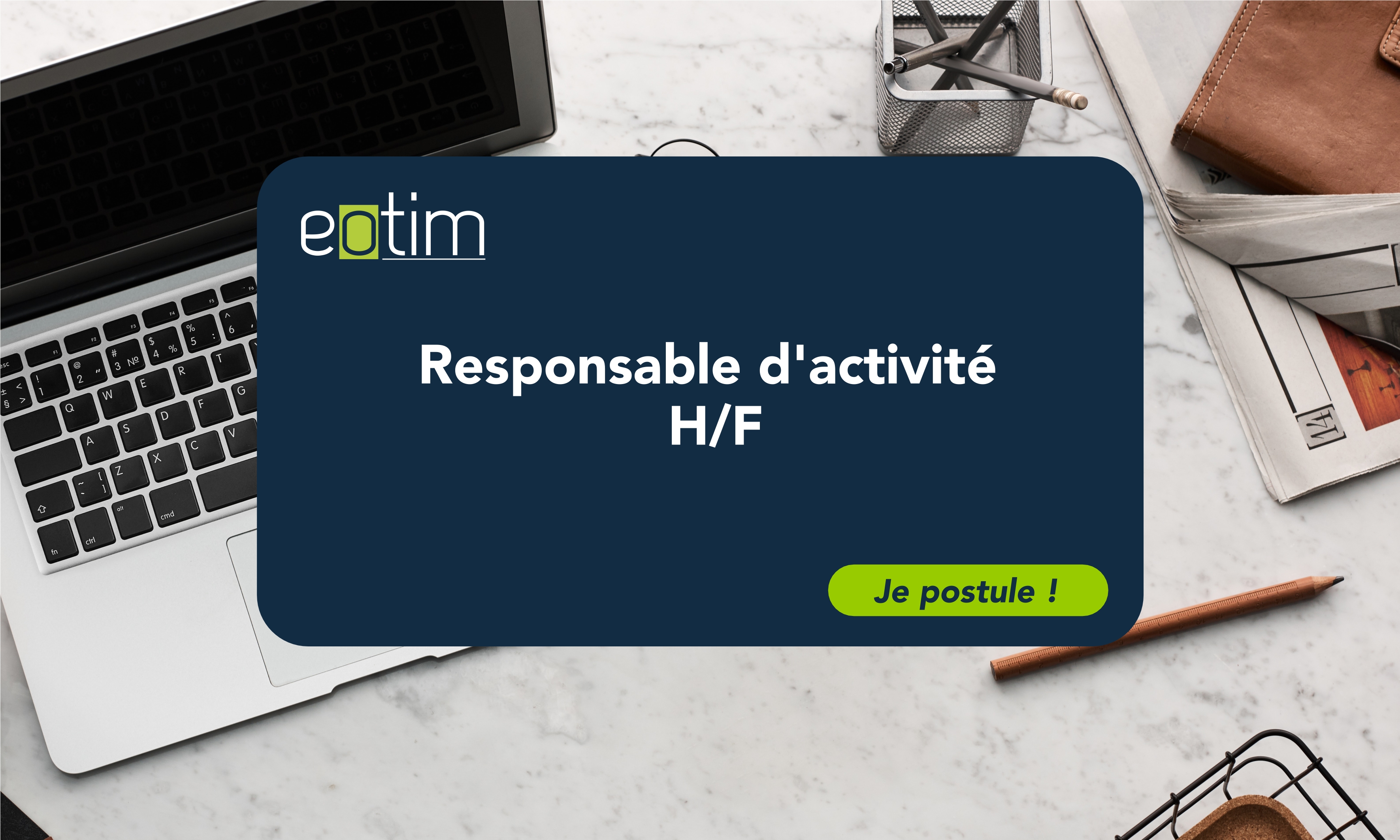 Responsable d'activité H/F