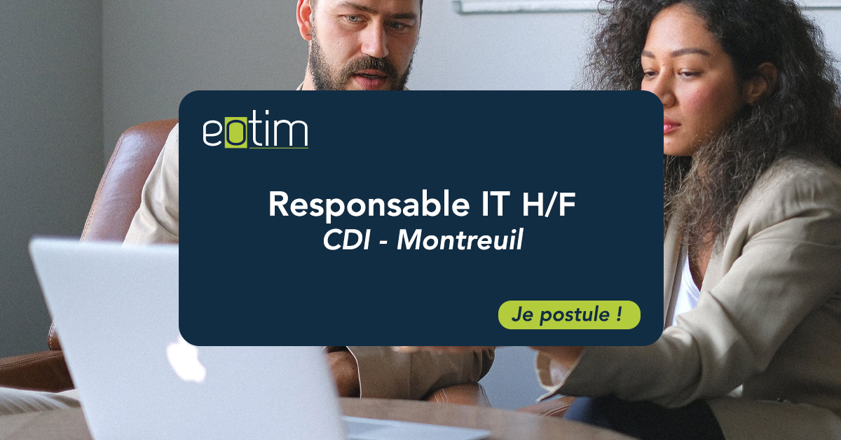 Responsable IT H/F