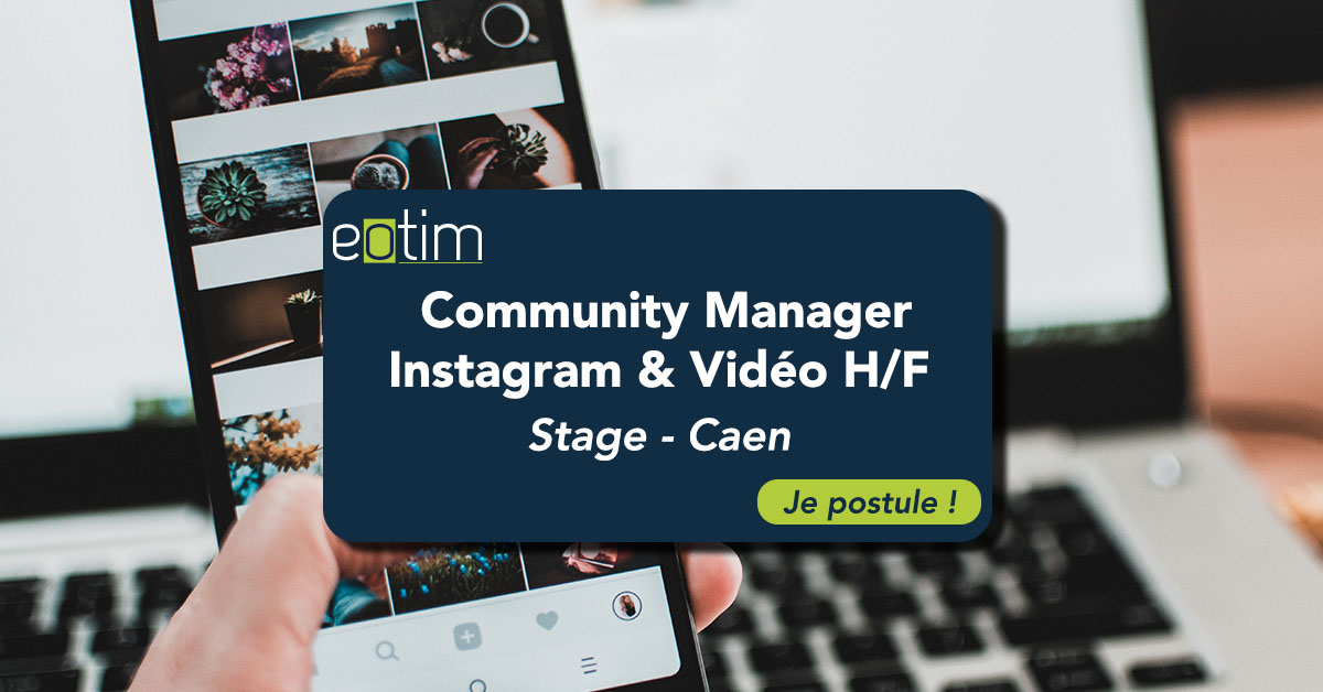 Stage Community Manager - Instagram & vidéo H/F