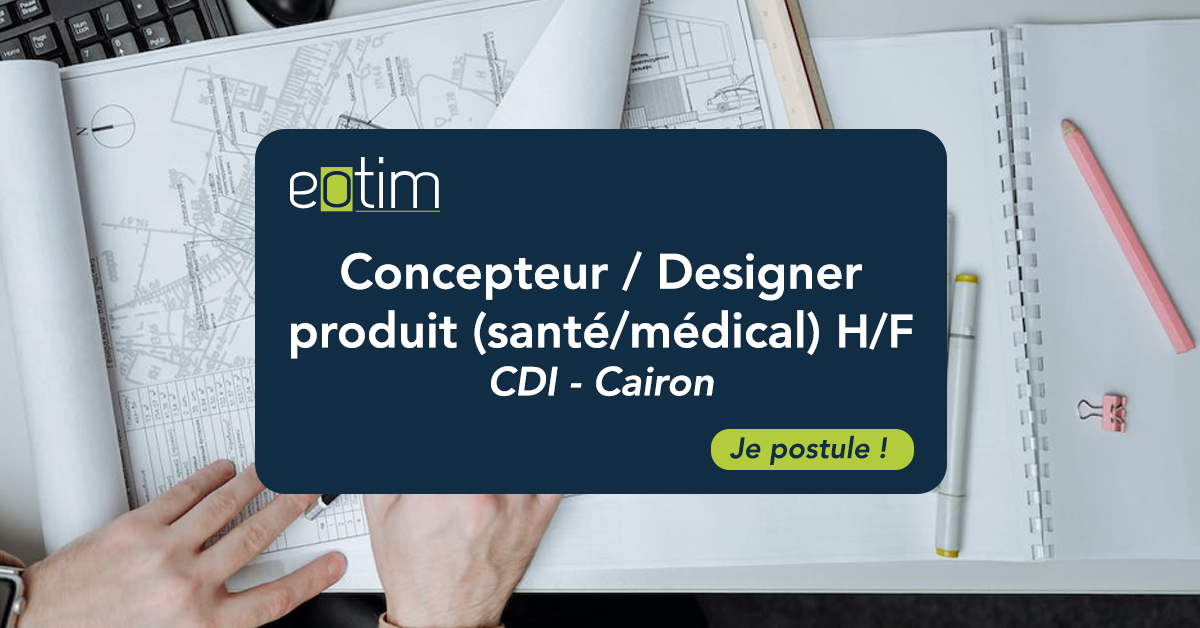 Stage Designer innovation santé F/H