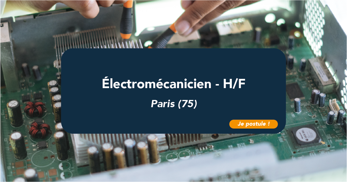 Électromécanicien - H/F