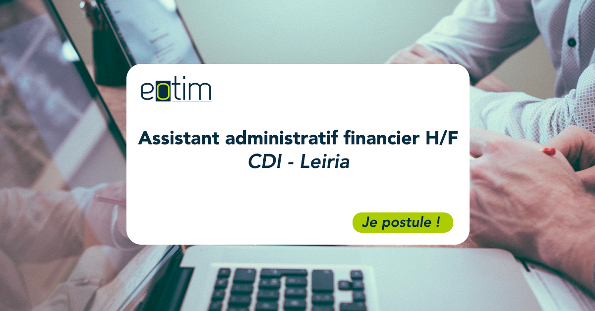 Assistant administratif & financier H/F