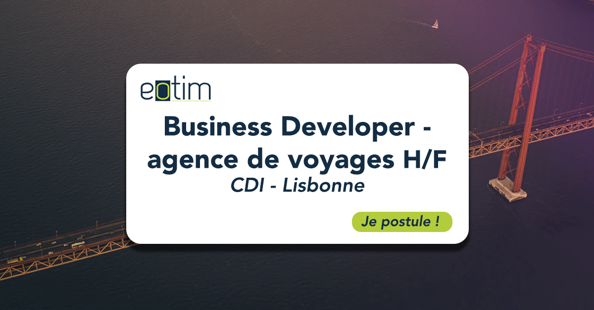 Business Developer - agence de voyage H/F