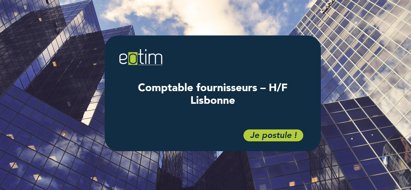 Comptable fournisseurs H/F