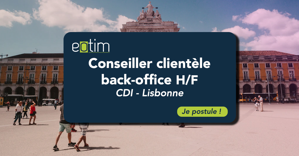 Conseiller clientèle back office H/F