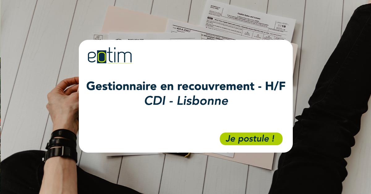 Gestionnaire en recouvrement - H/F