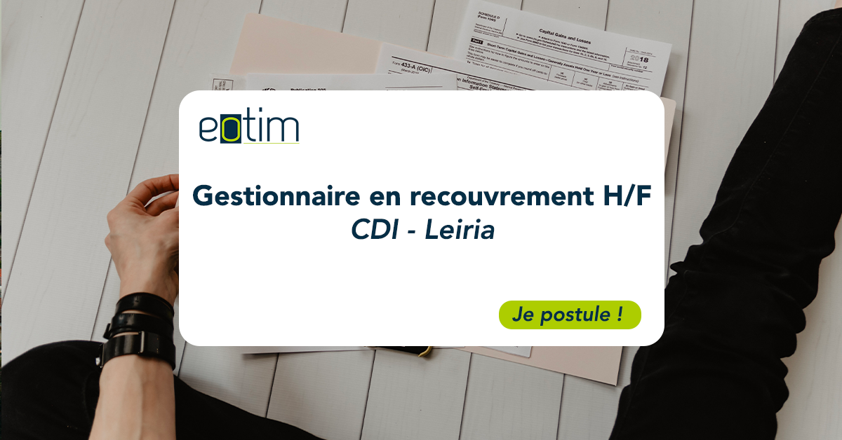 Gestionnaire en recouvrement - H/F