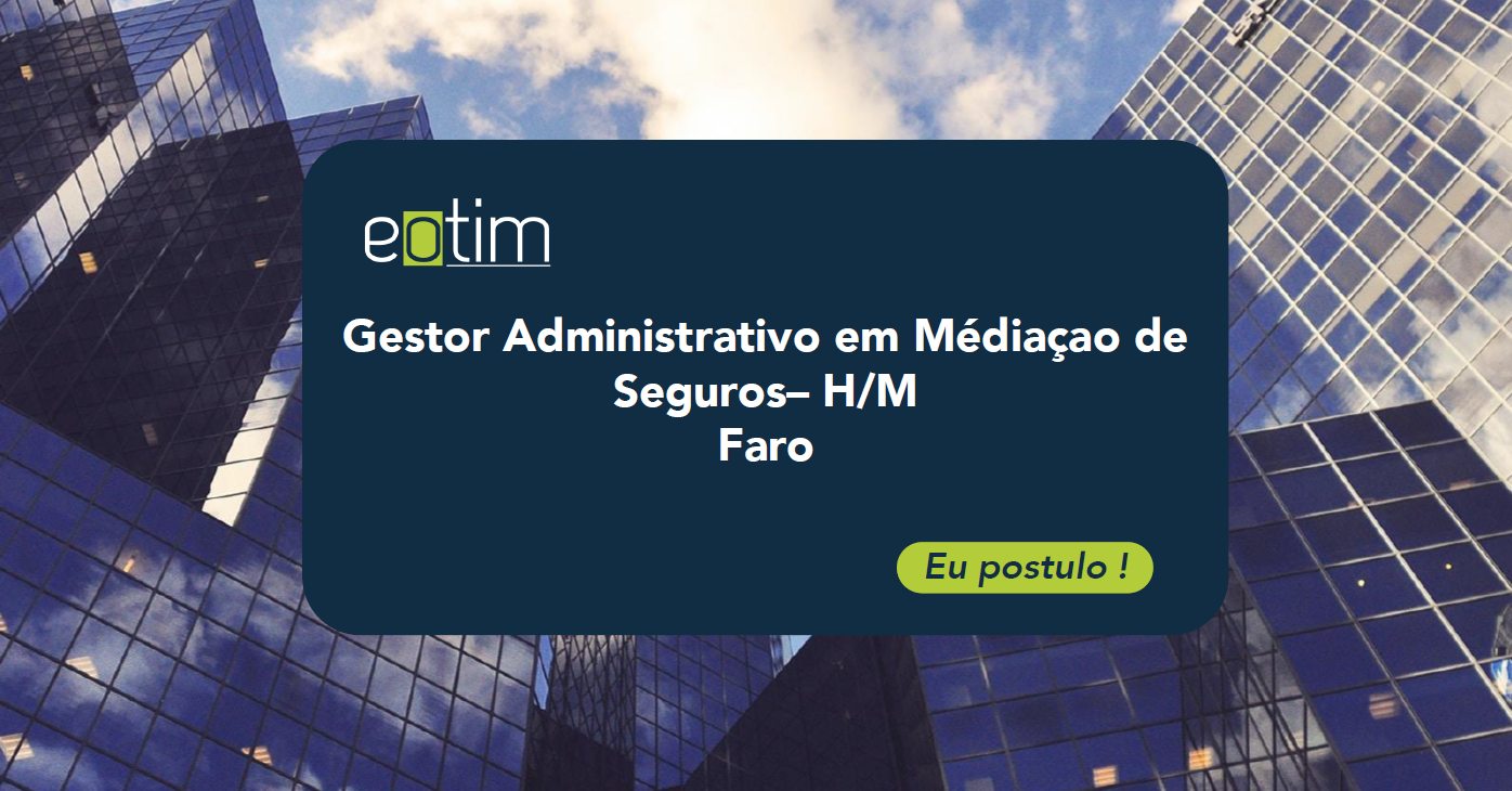 Gestor Administrativo em Médiaçao de Seguros M/F