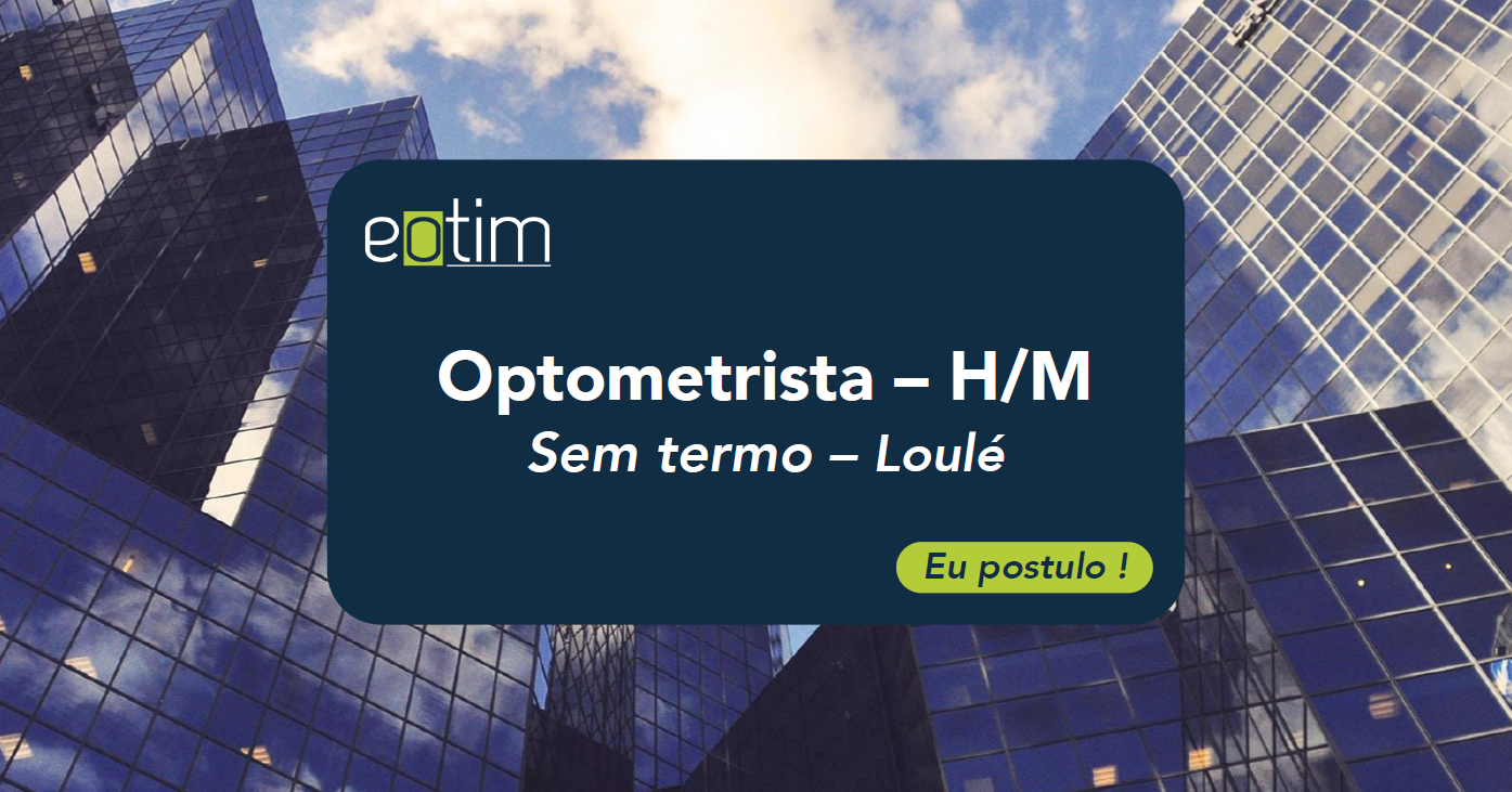 Optometrista M/F