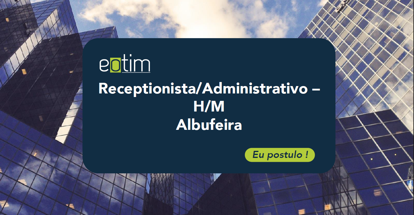 Receptionista / Administrativo - H/M