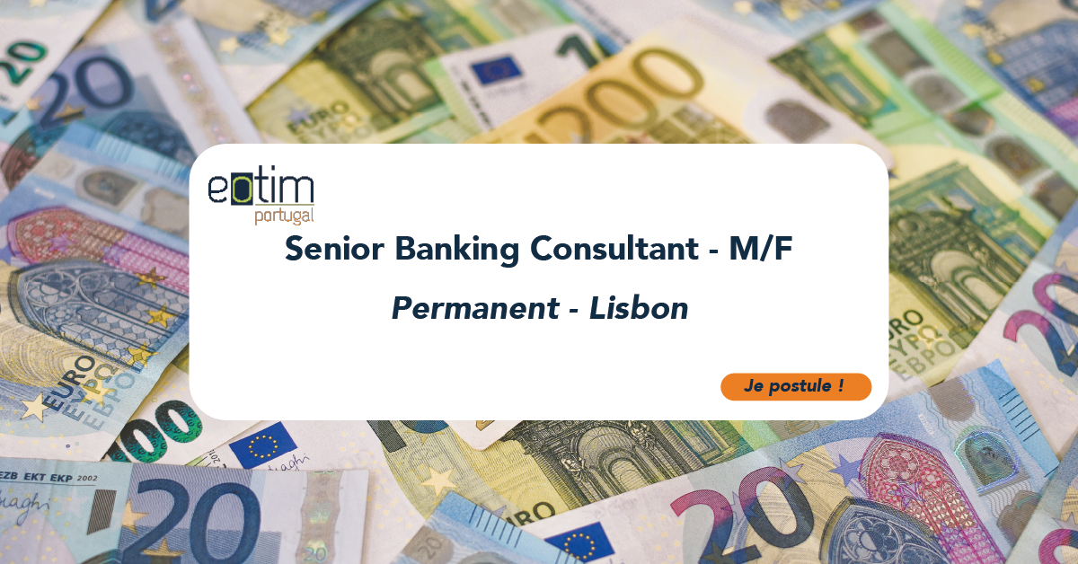 Senior Banking Consultant – M/F Business Analyst / Accounting Project - Retail Banking and Corporate & Investment Banking (CIB) sector