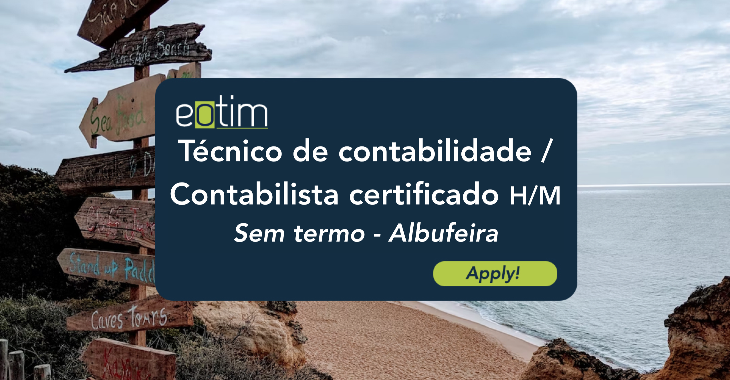 Técnico de contabilidade / Contabilista certificado H/M